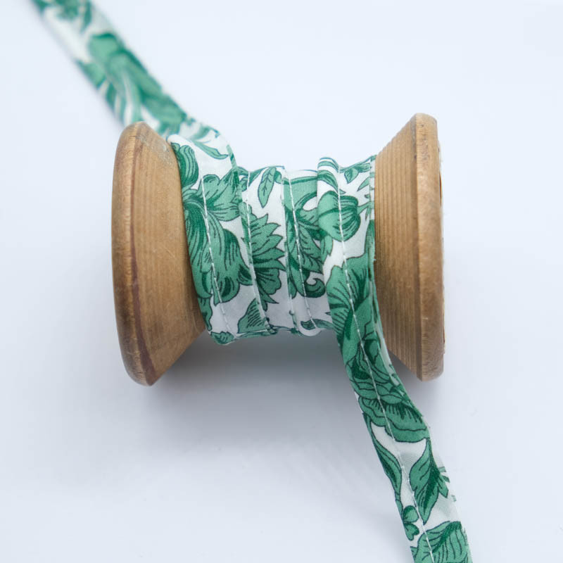 Liberty Fabrics Sambourne Green Piping - Maison Klem